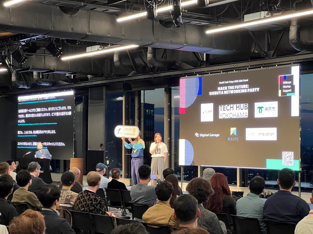SushiTech Tokyo, run with Shibuya Startup Support